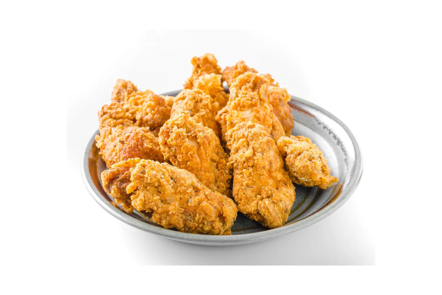Crispy fried chicken tenders at Cluck's Good Luck, a Fast-Food Restaurant in Baltimore